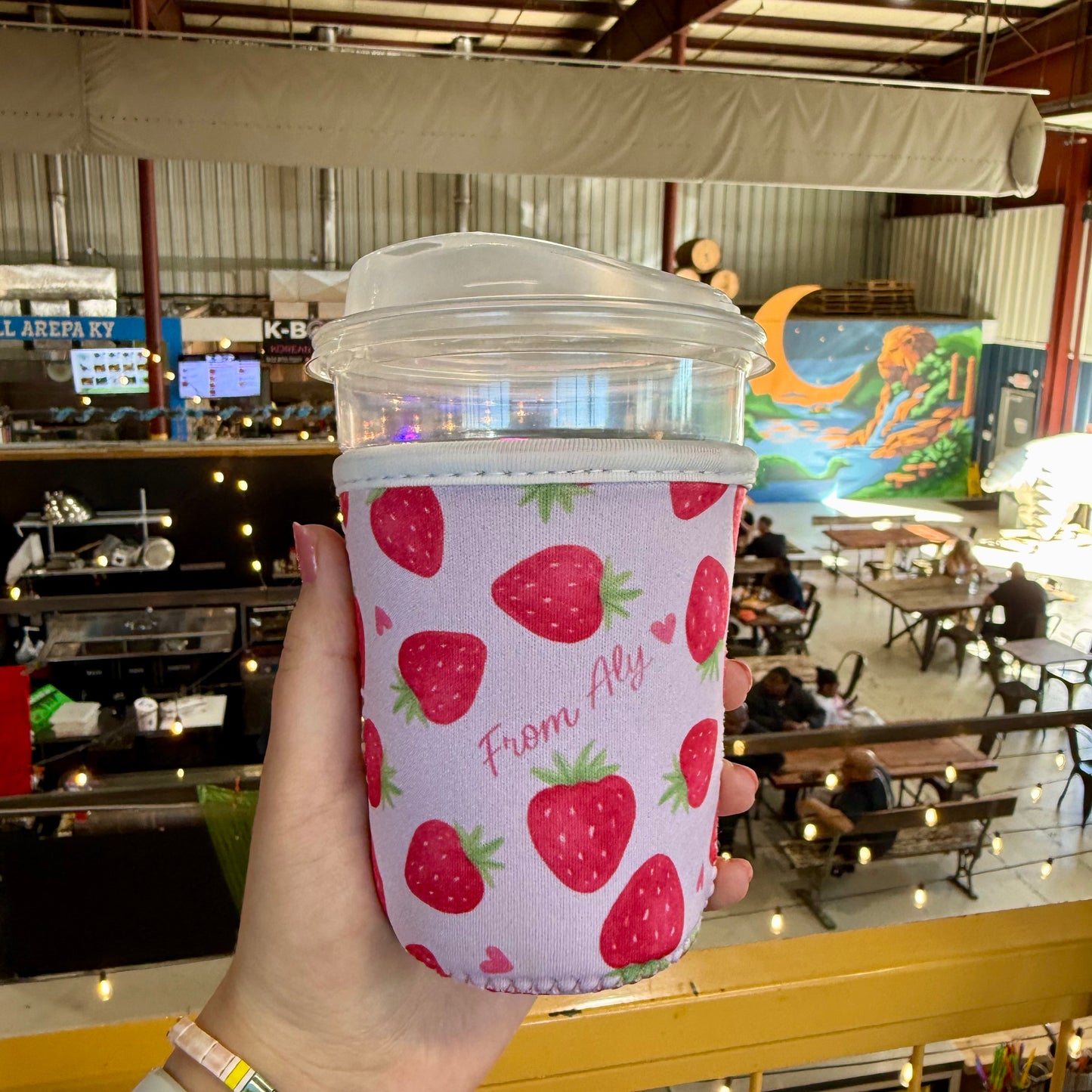 Iced Coffee Sleeve π Strawberry