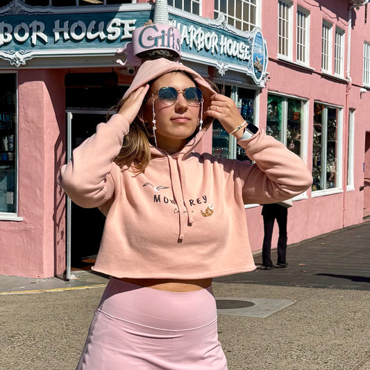 Monterey CA 🦦 Womens Hoodie