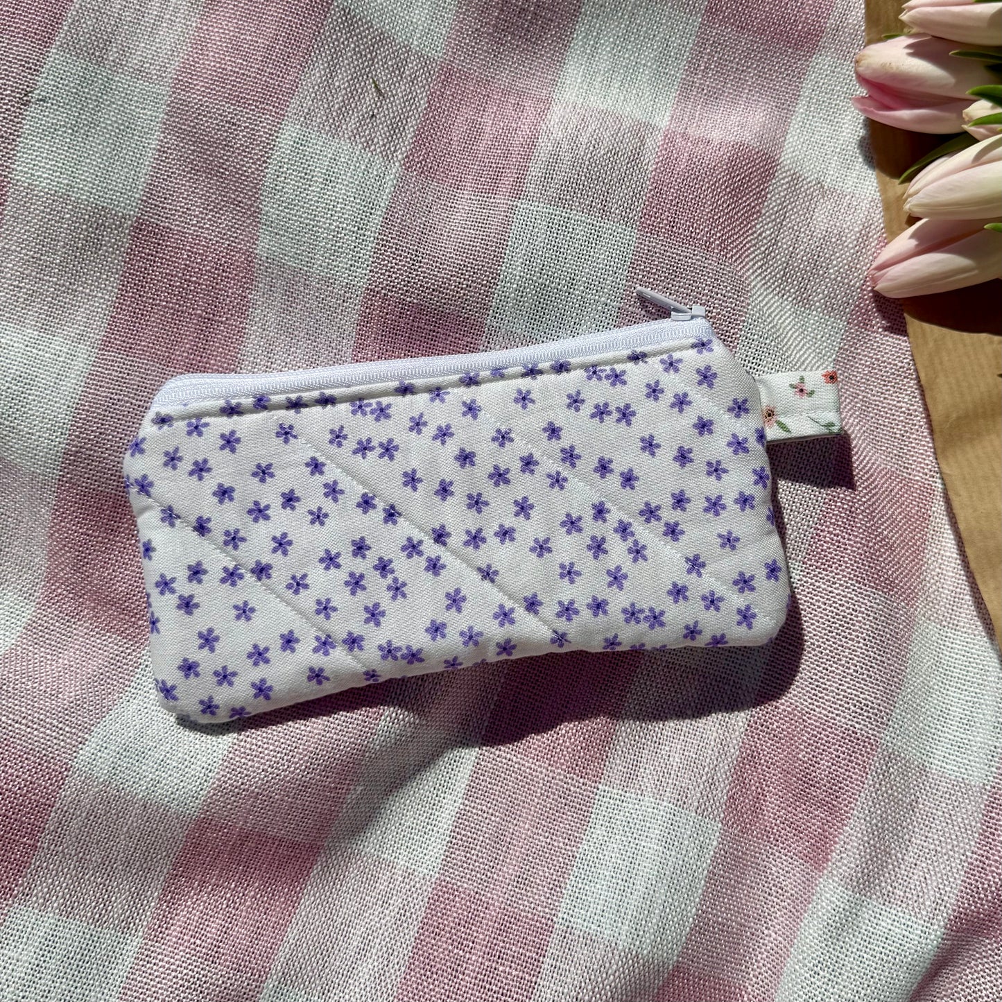 Little Purple Flowers 🪻 Glasses Pouch