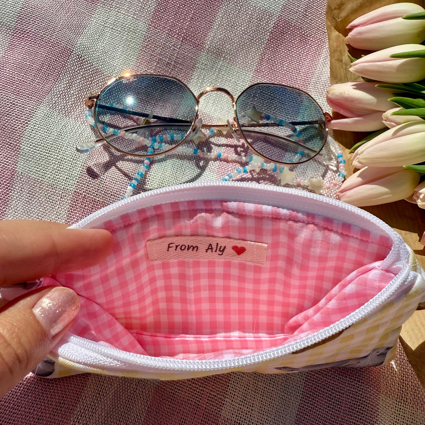 Monterey Animals 🦦 Glasses Pouch