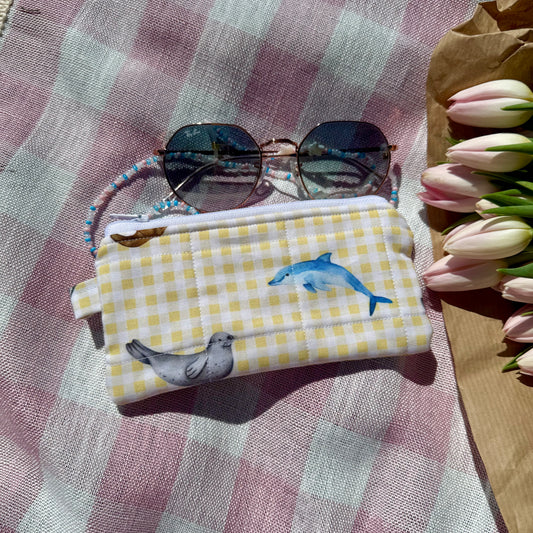 Monterey Animals 🦭 Glasses Pouch