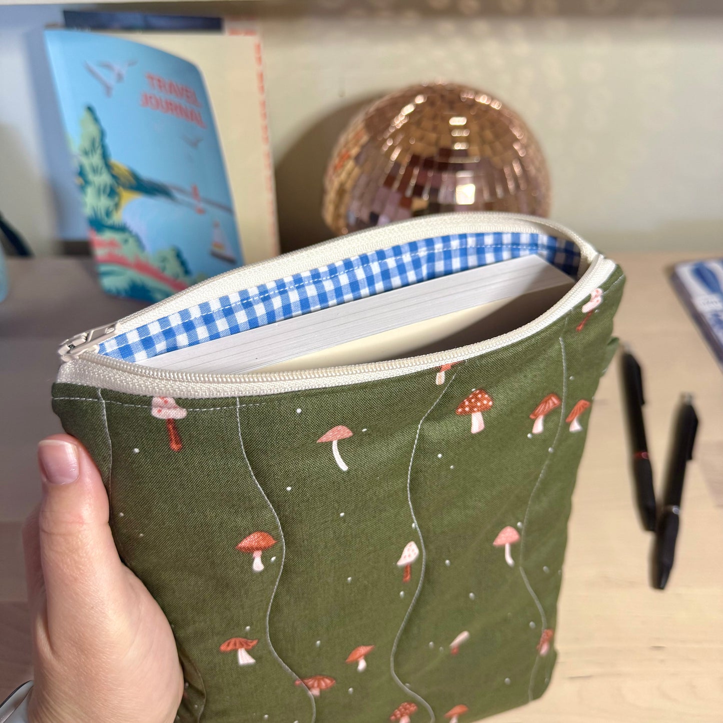 Mushies π Book Sleeve