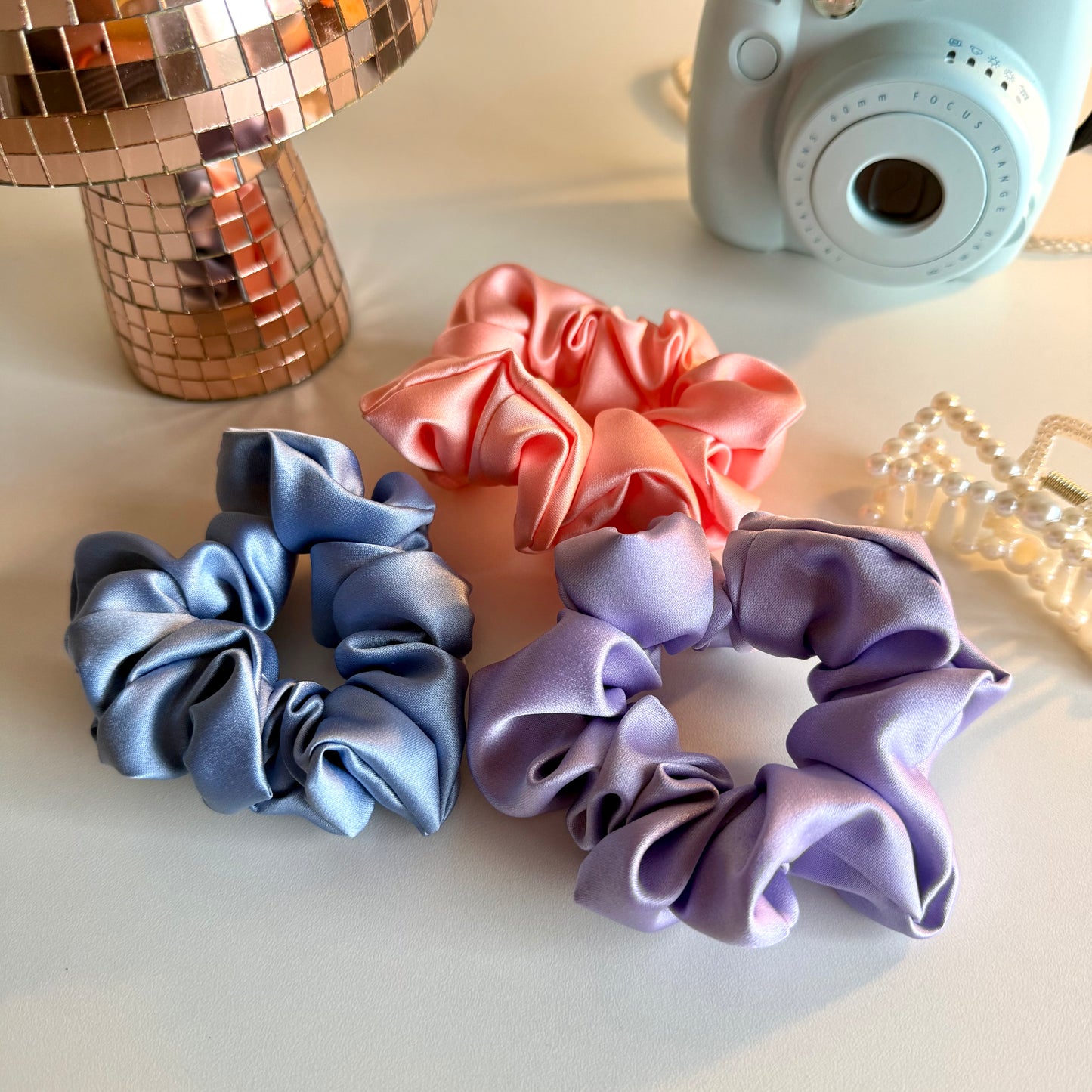 Satin Scrunchies
