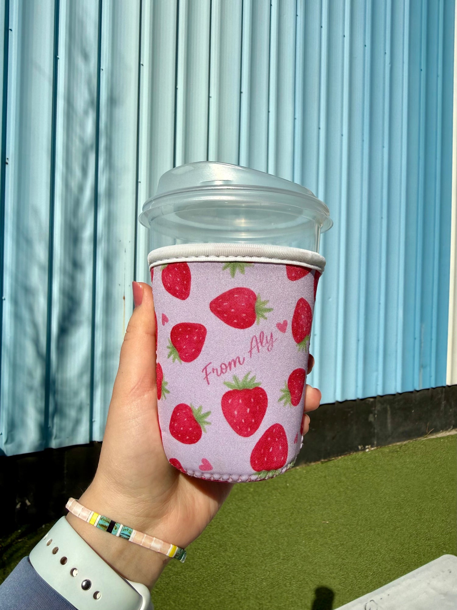 Iced coffee sleeves