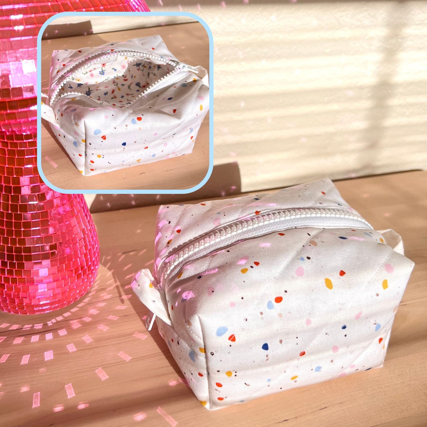 Rainbow Sprinkles 🌈 Mini Carry-All Pouch