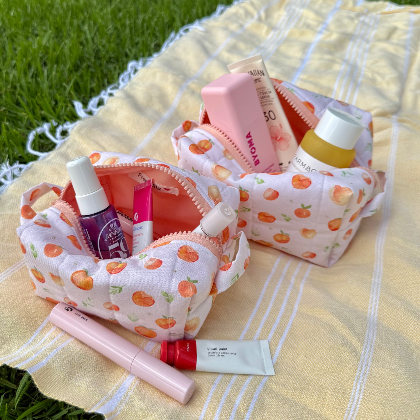 Peachy 🍑 Carry-All Pouch