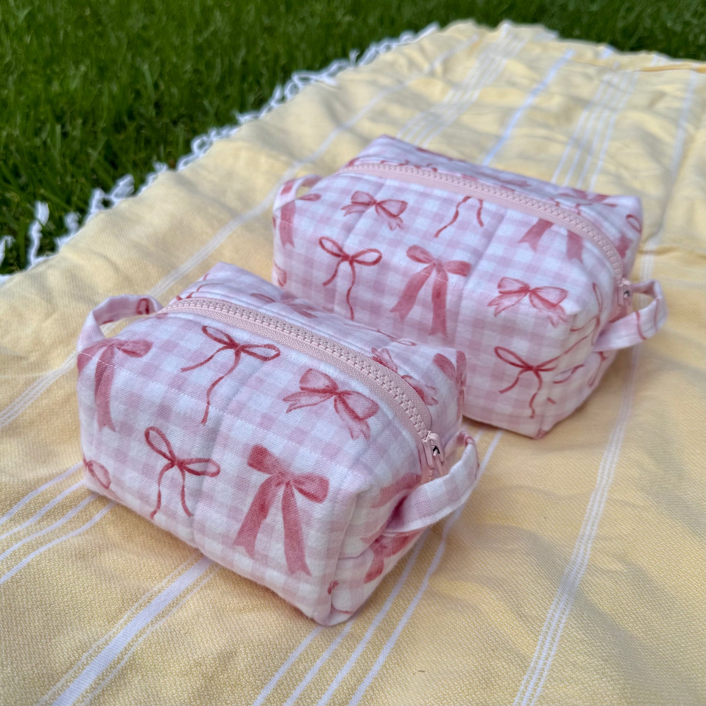 Pink on Pink on Pink! Flannel Carry-All Pouch 🎀