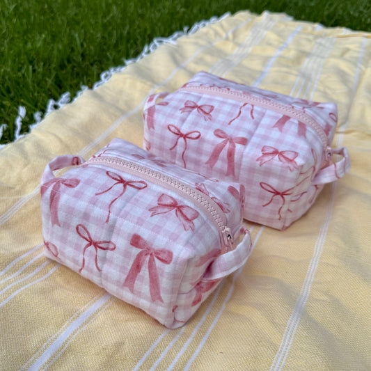 Pink on Pink on Pink! Flannel Carry-All Pouch 🎀