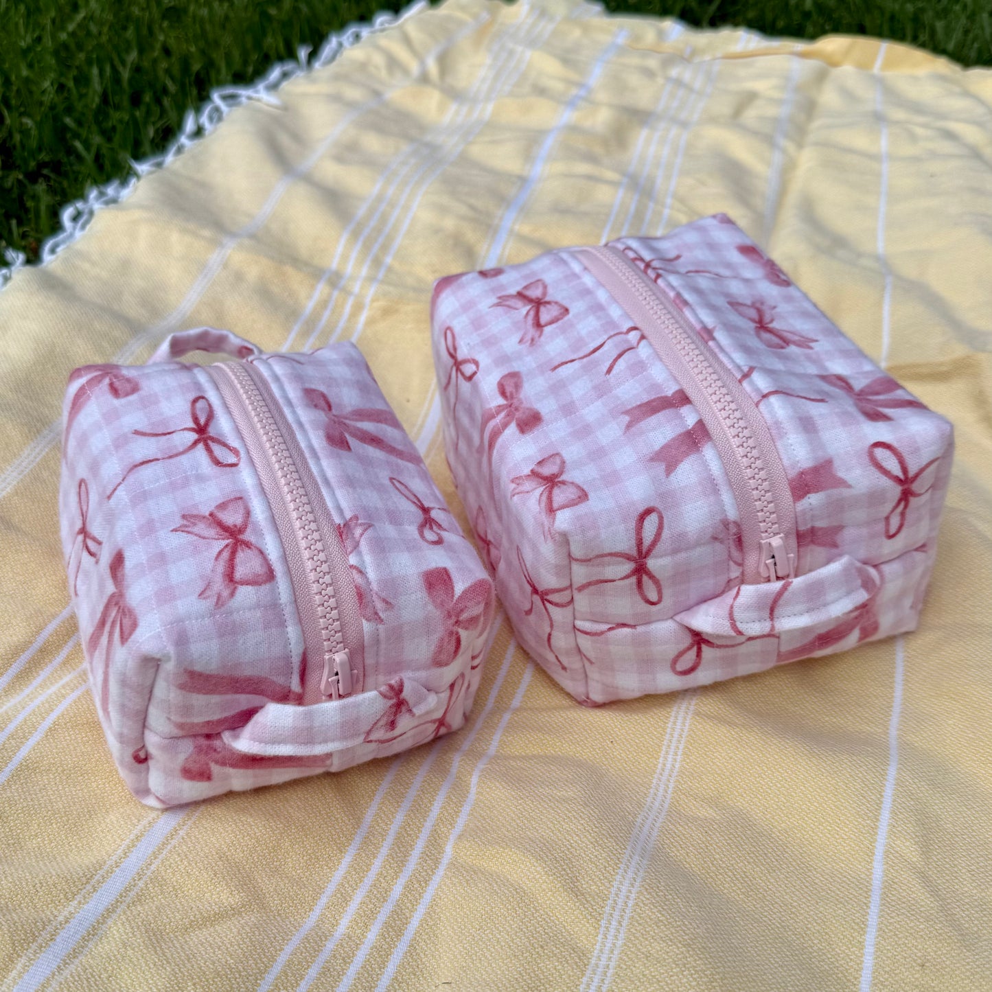 Pink on Pink on Pink! Flannel Carry-All Pouch 🎀