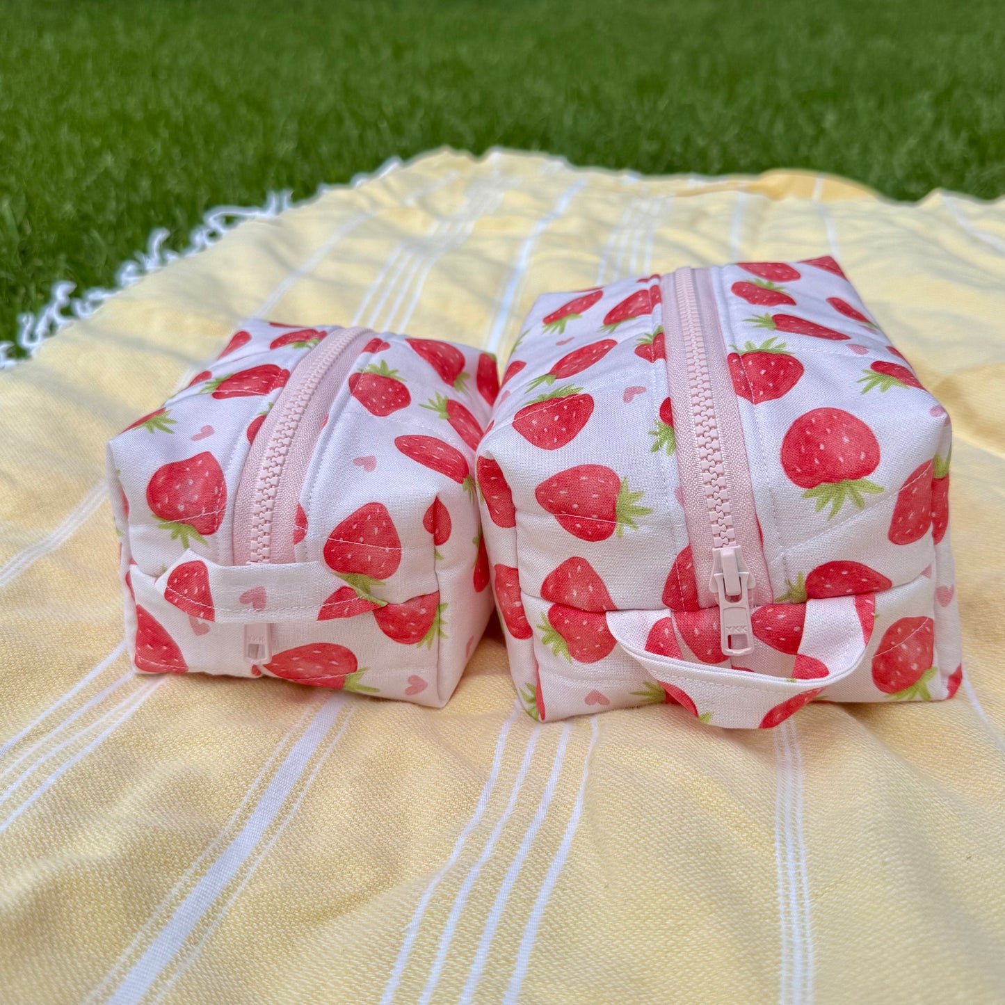 Strawberry Love 🍓 Carry-All Pouch