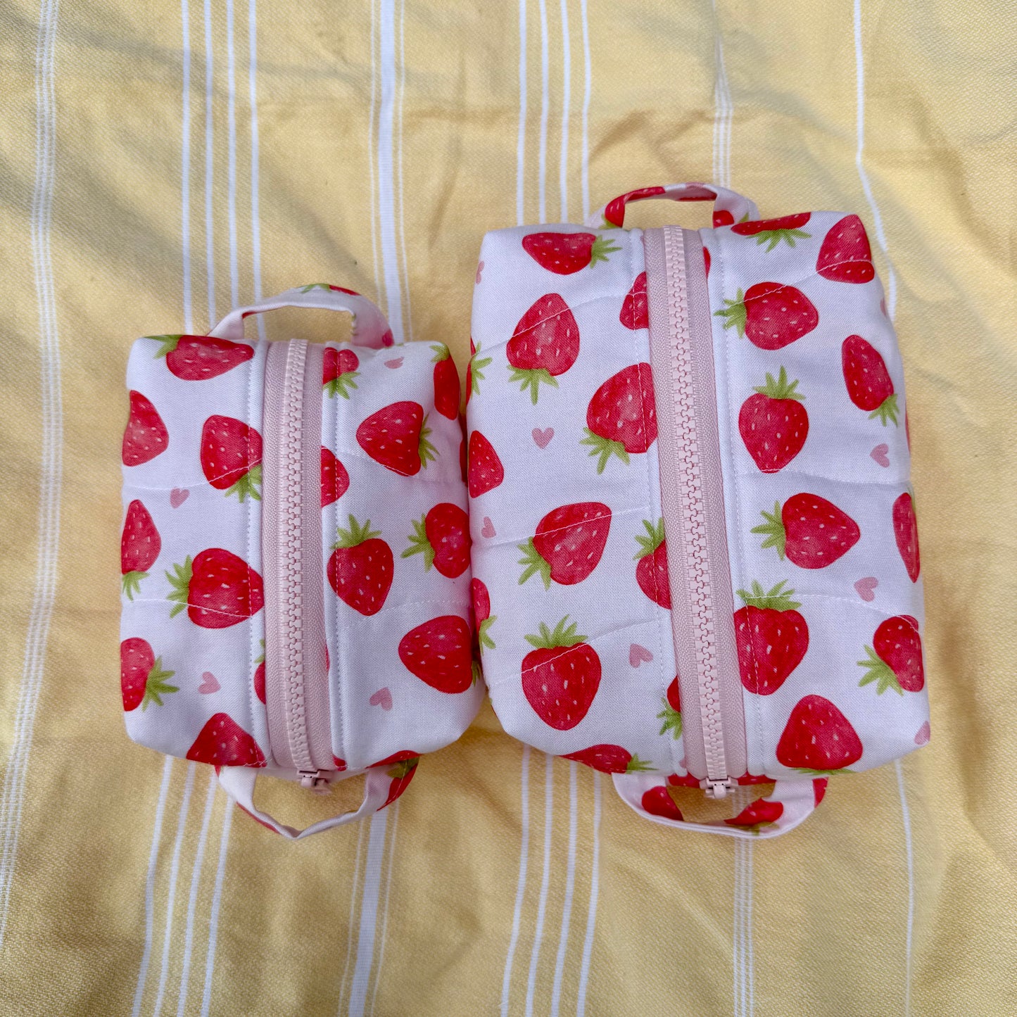 Strawberry Love 🍓 Carry-All Pouch