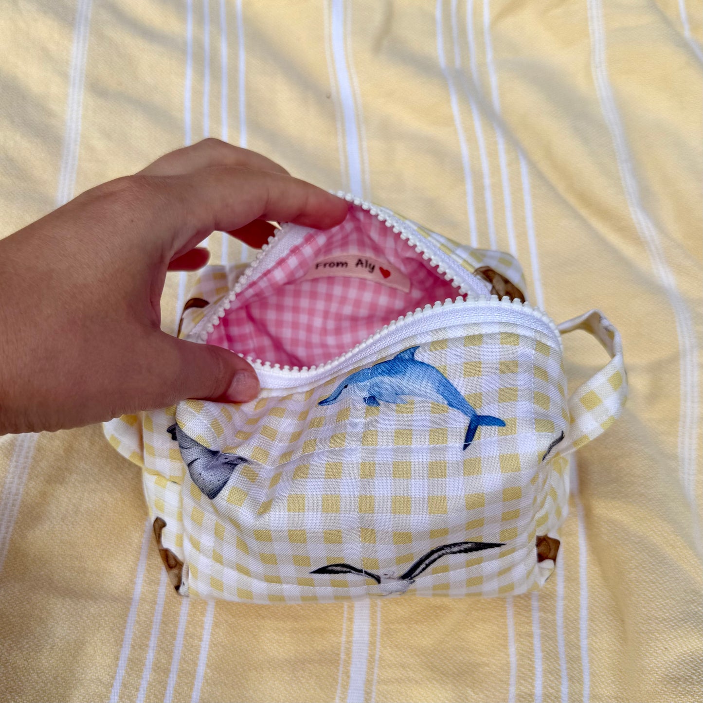 Monterey Animals 🦦 Mini Carry-All Pouch