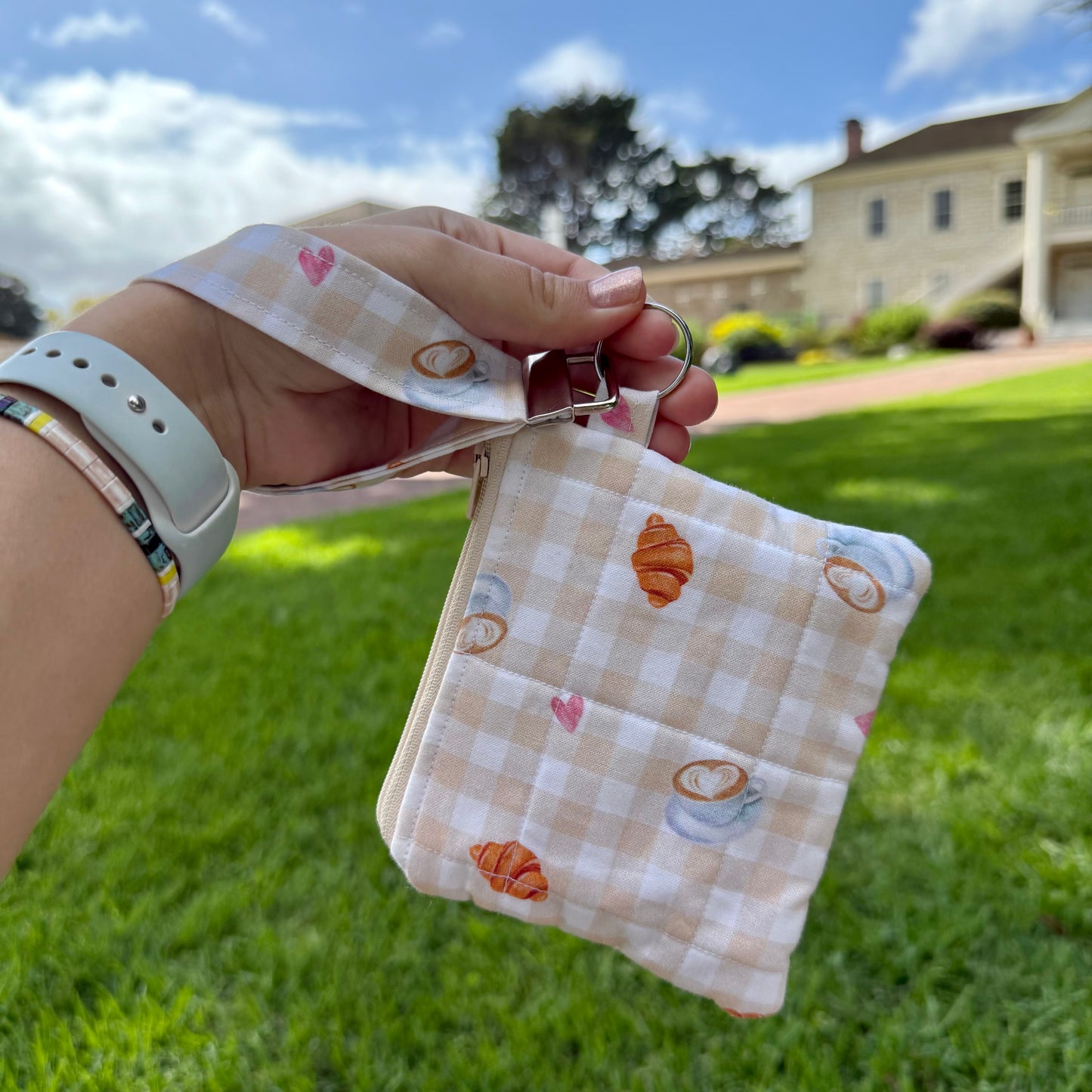 Breakfast in Paris 💖🥐 Keychain Wallet