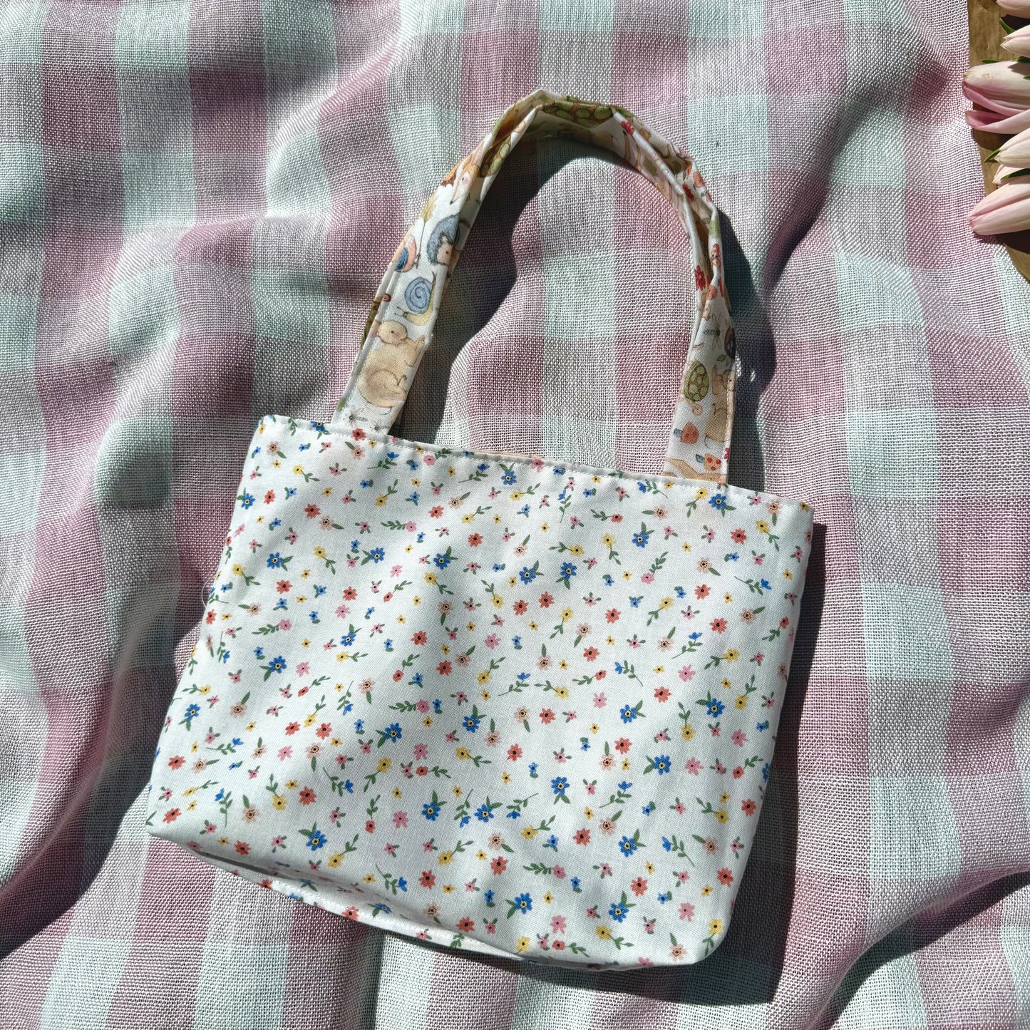 Kids Tote Bags 🐥 Reversible