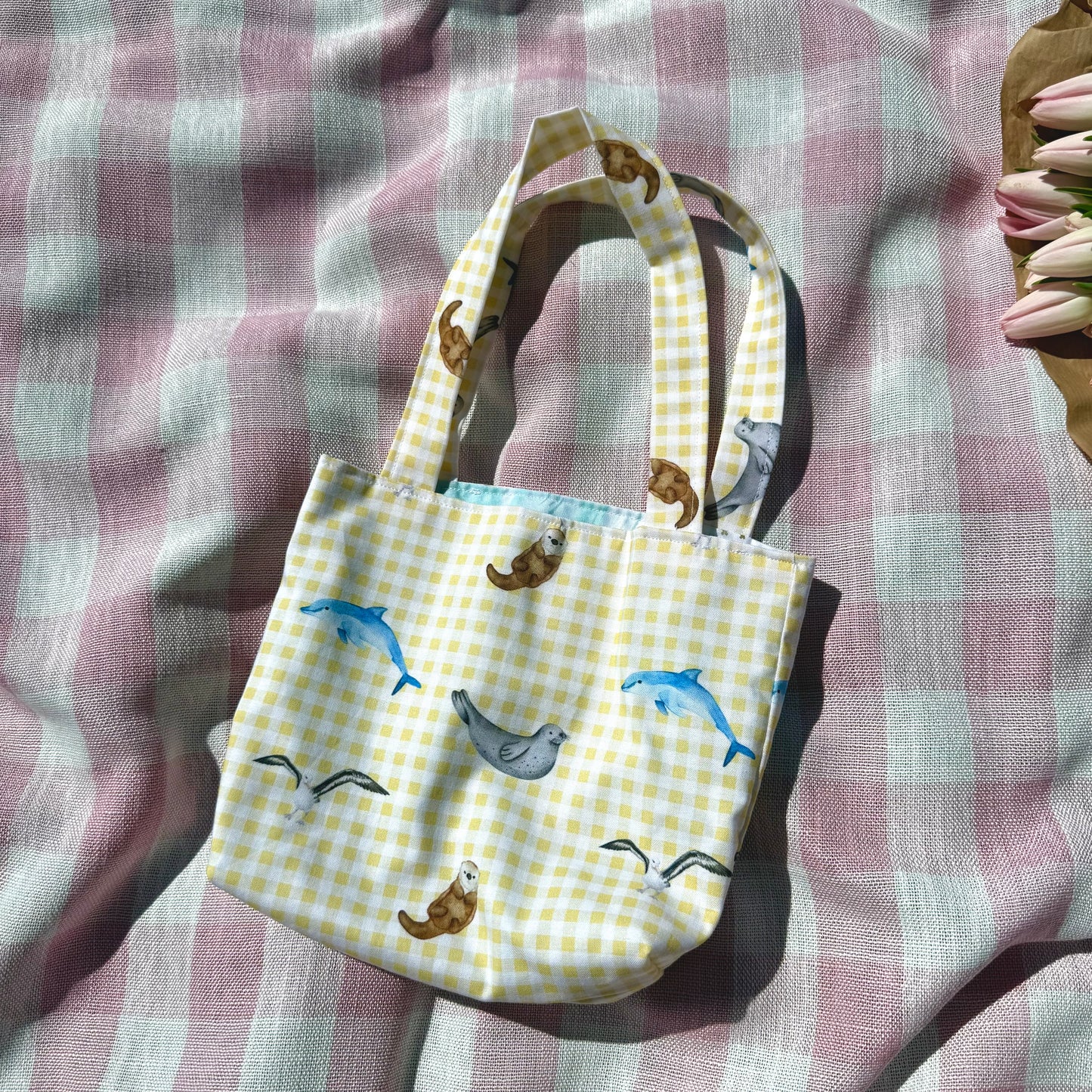 Kids Tote Bags 🐥 Reversible