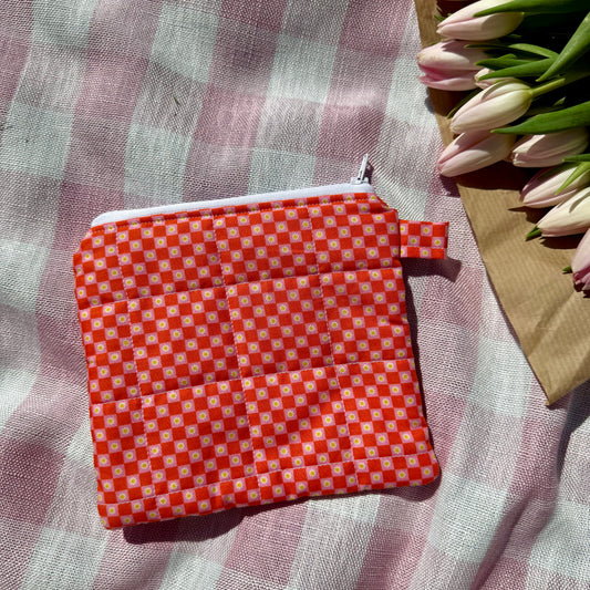 Skater Girl 🌼 Flat Pouch