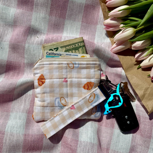 Breakfast in Paris 🥐 Wallet & Wristlet Bundle | Made to Order