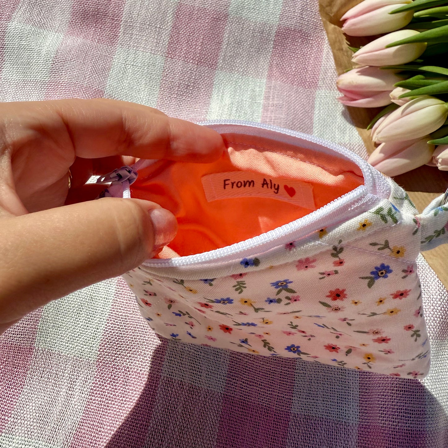 Tiny Flowers 🌼 Keychain Wallet