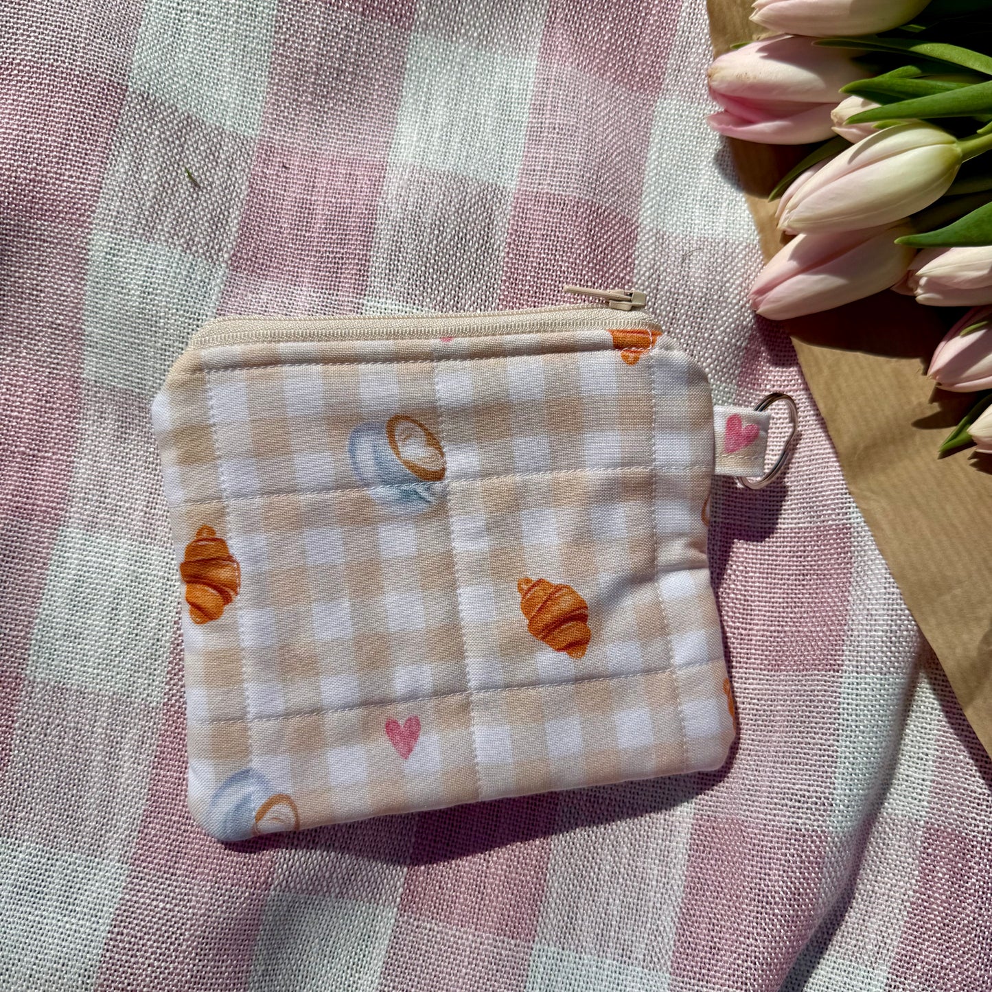 Breakfast in Paris 💖🥐 Keychain Wallet