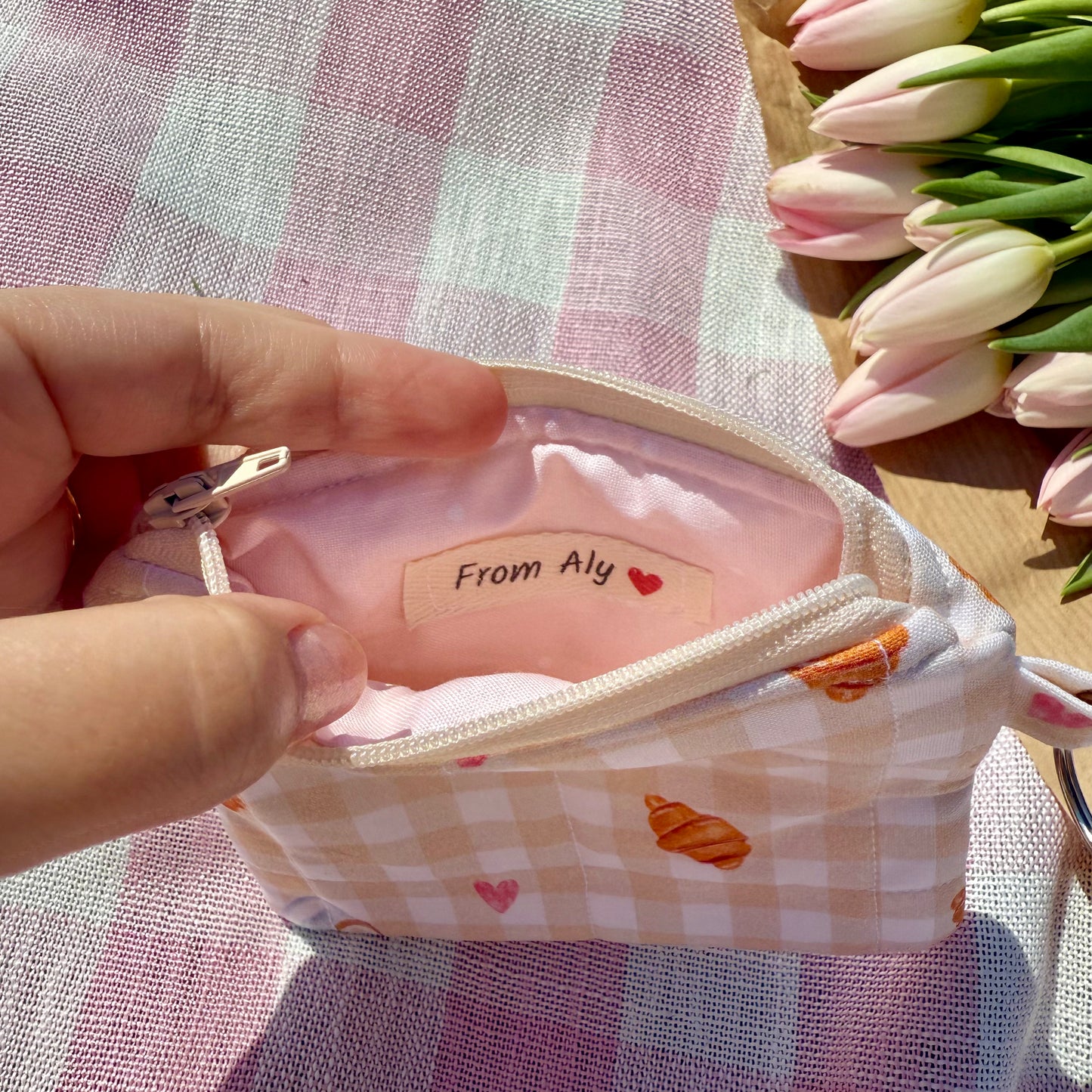 Breakfast in Paris 💖🥐 Keychain Wallet