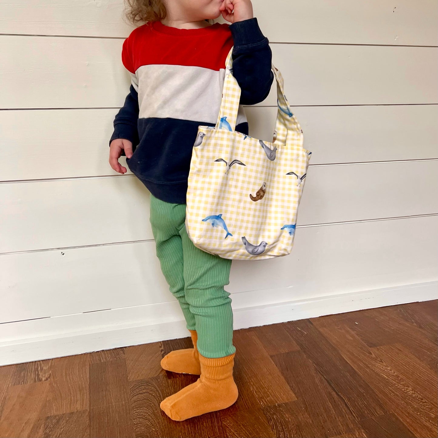 Kids Tote Bags 🐥 Reversible