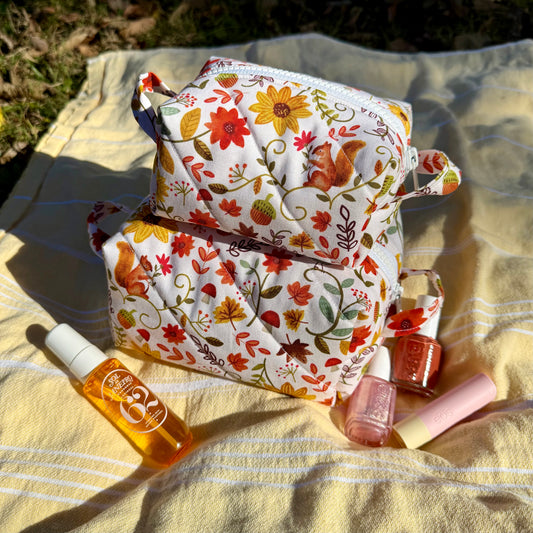 Fall Animals 🐿️ Carry-All Pouch