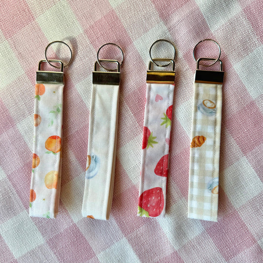 Treats 🍓🥐🍑 Wristlets