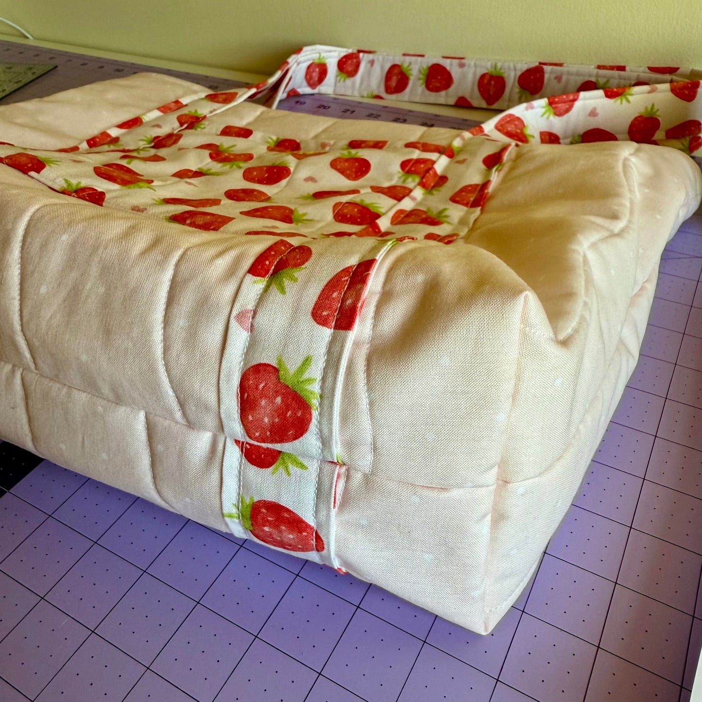 Strawberry Blush 🍓 Tote Bag