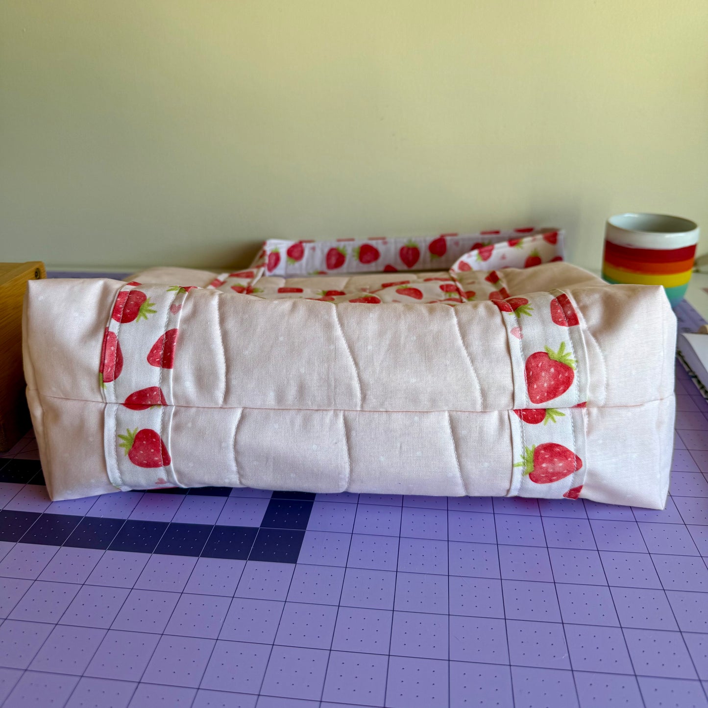 Strawberry Blush 🍓 Tote Bag