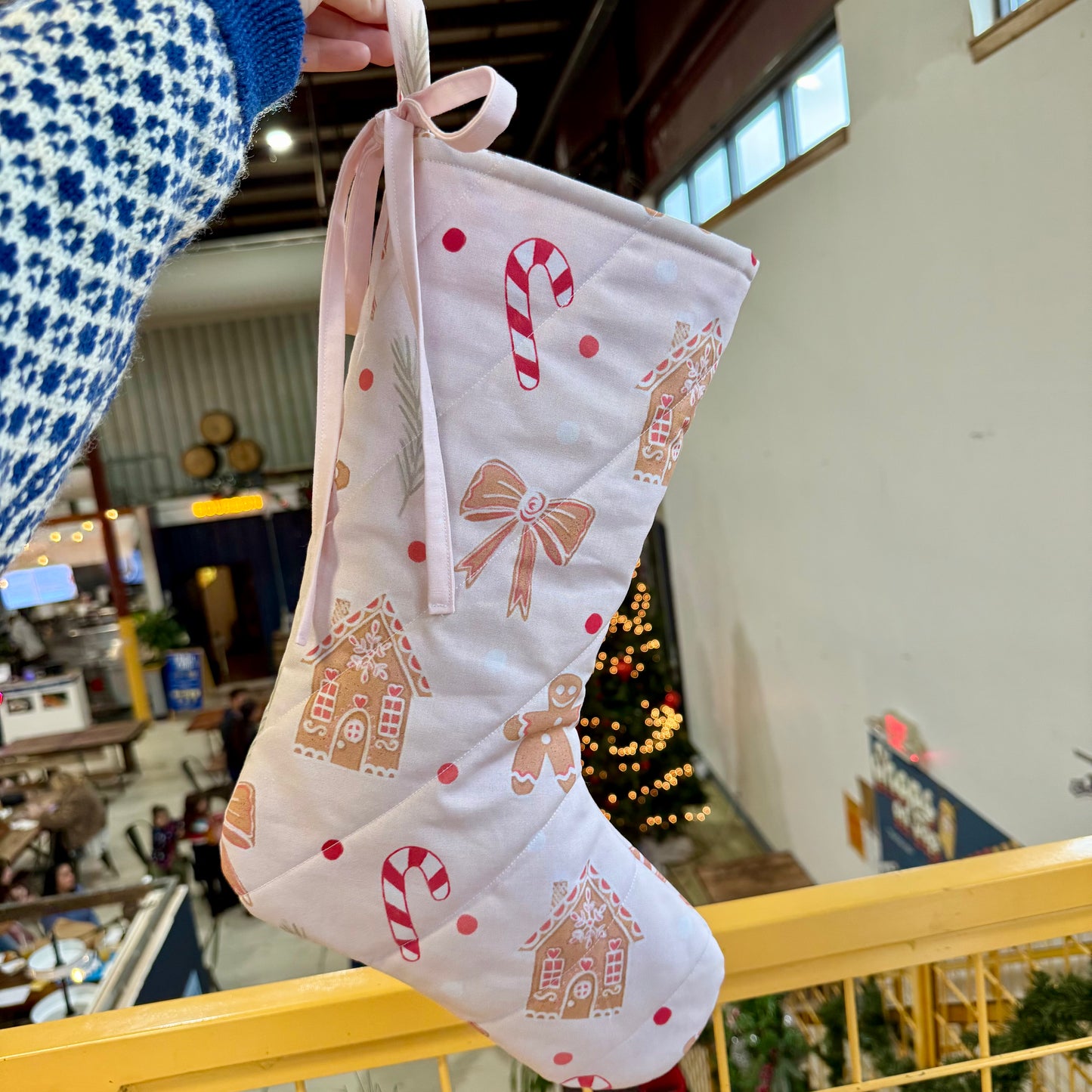 Cutesy Pink Christmas Stocking 🎀