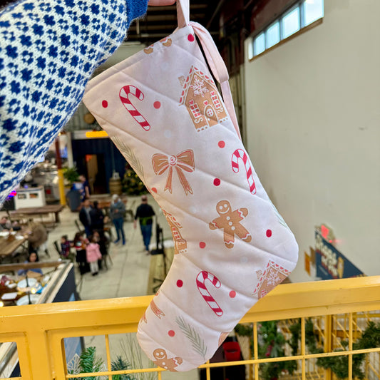 Cutesy Pink Christmas Stocking 🎀