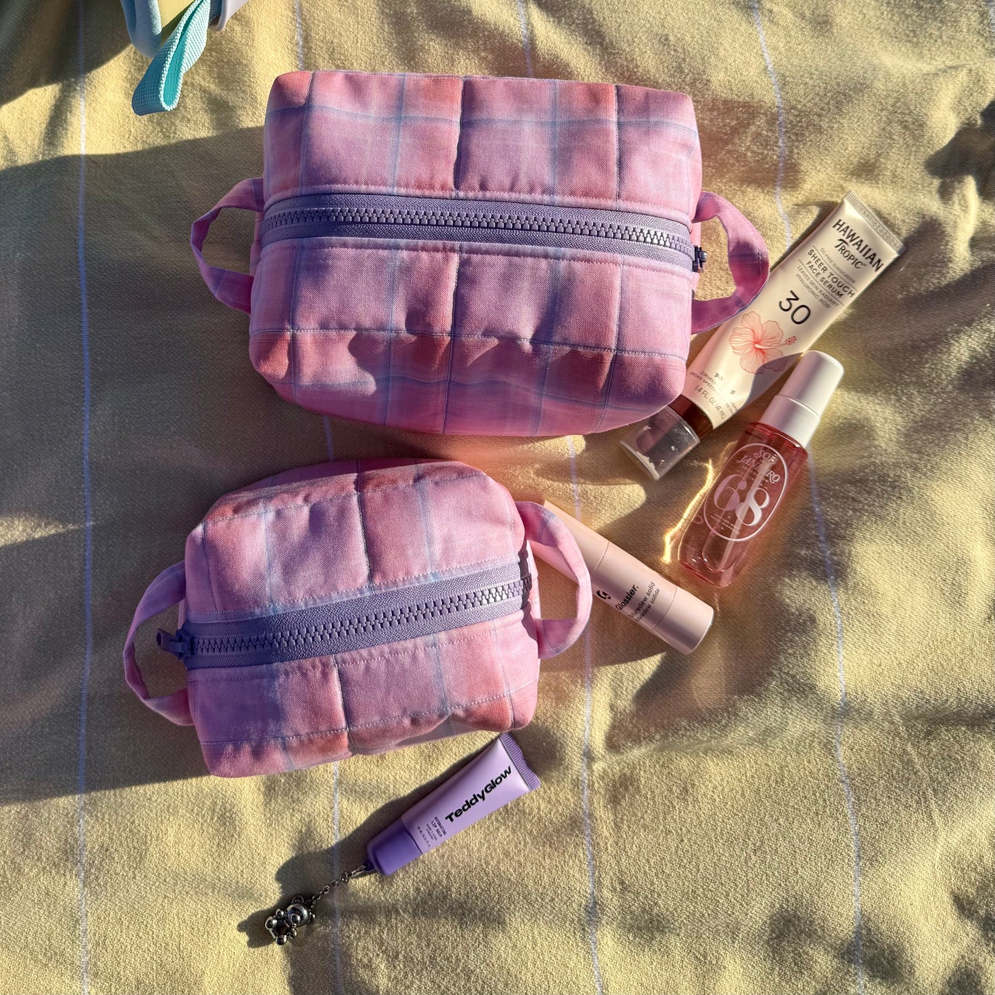 Cool Girl Plaid 💟 Carry-All Pouch