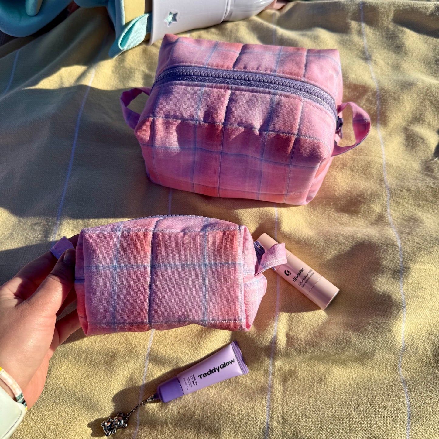 Cool Girl Plaid 💟 Carry-All Pouch