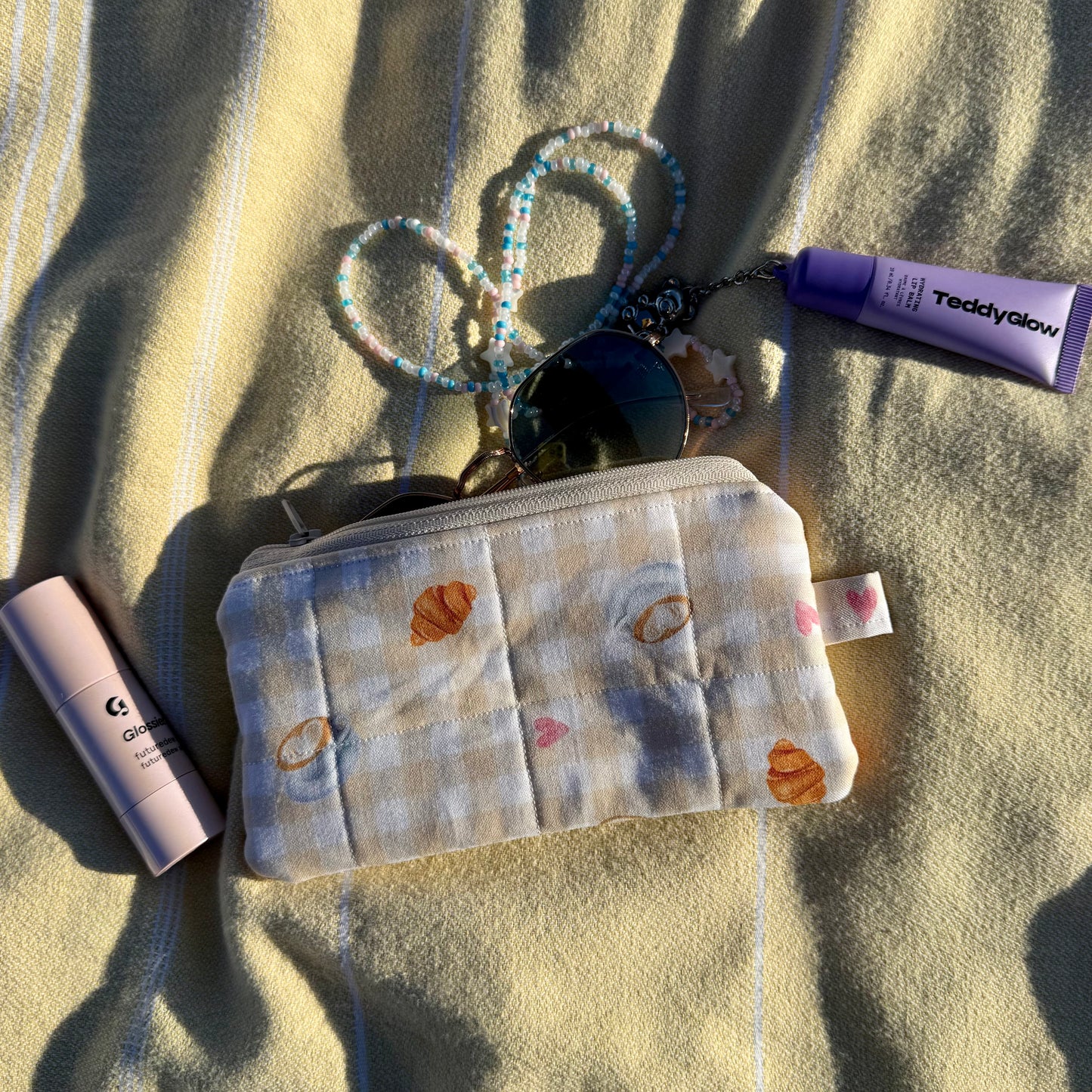 Breakfast in Paris 🥐 Glasses Pouch