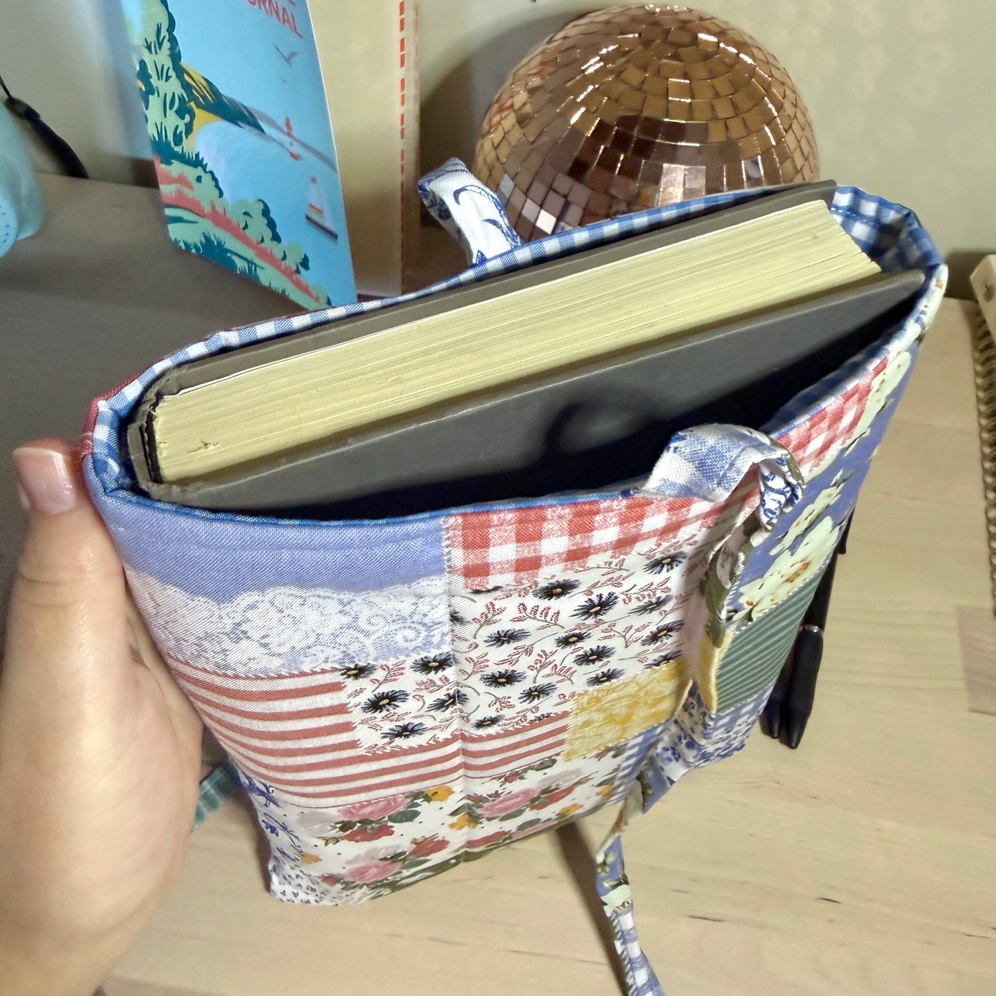 Vintage Blue 💙 Book Sleeve