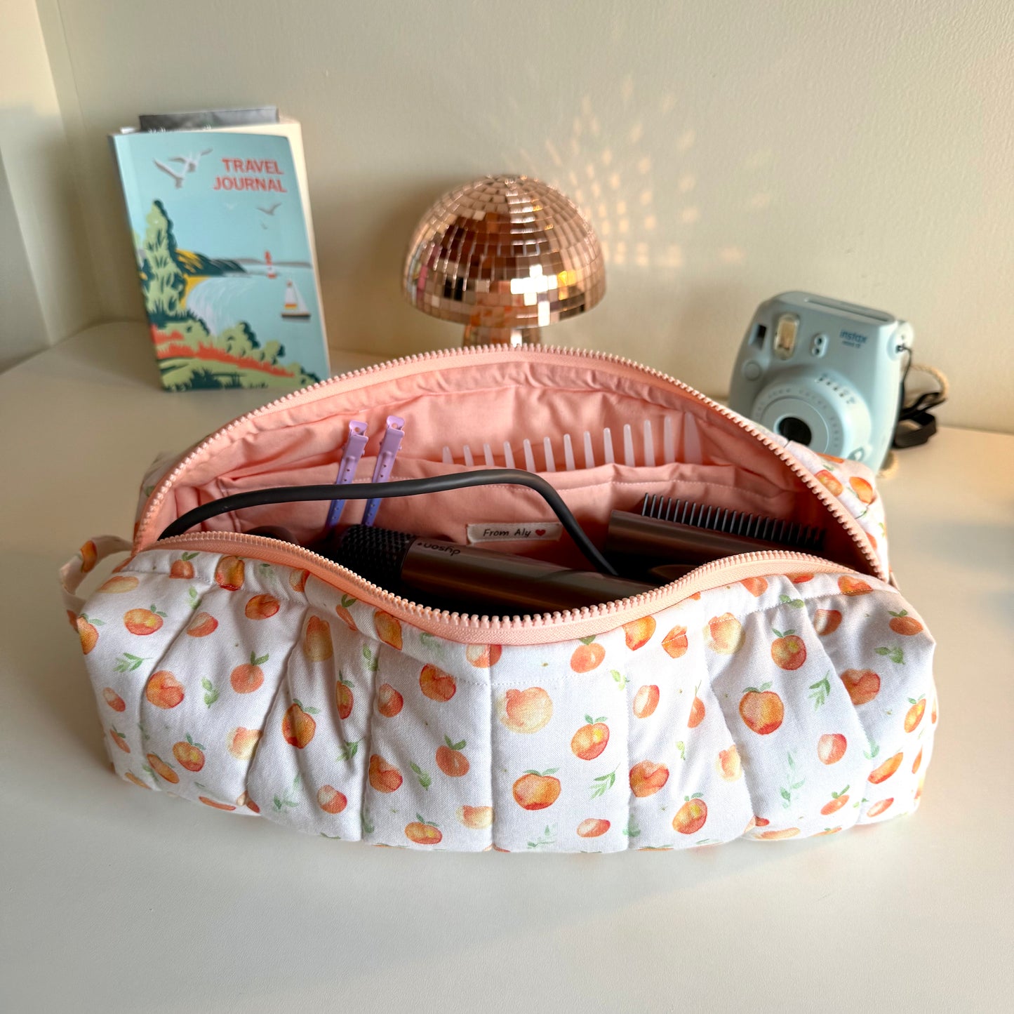 Peachy 🍑 Hair Tool Bag