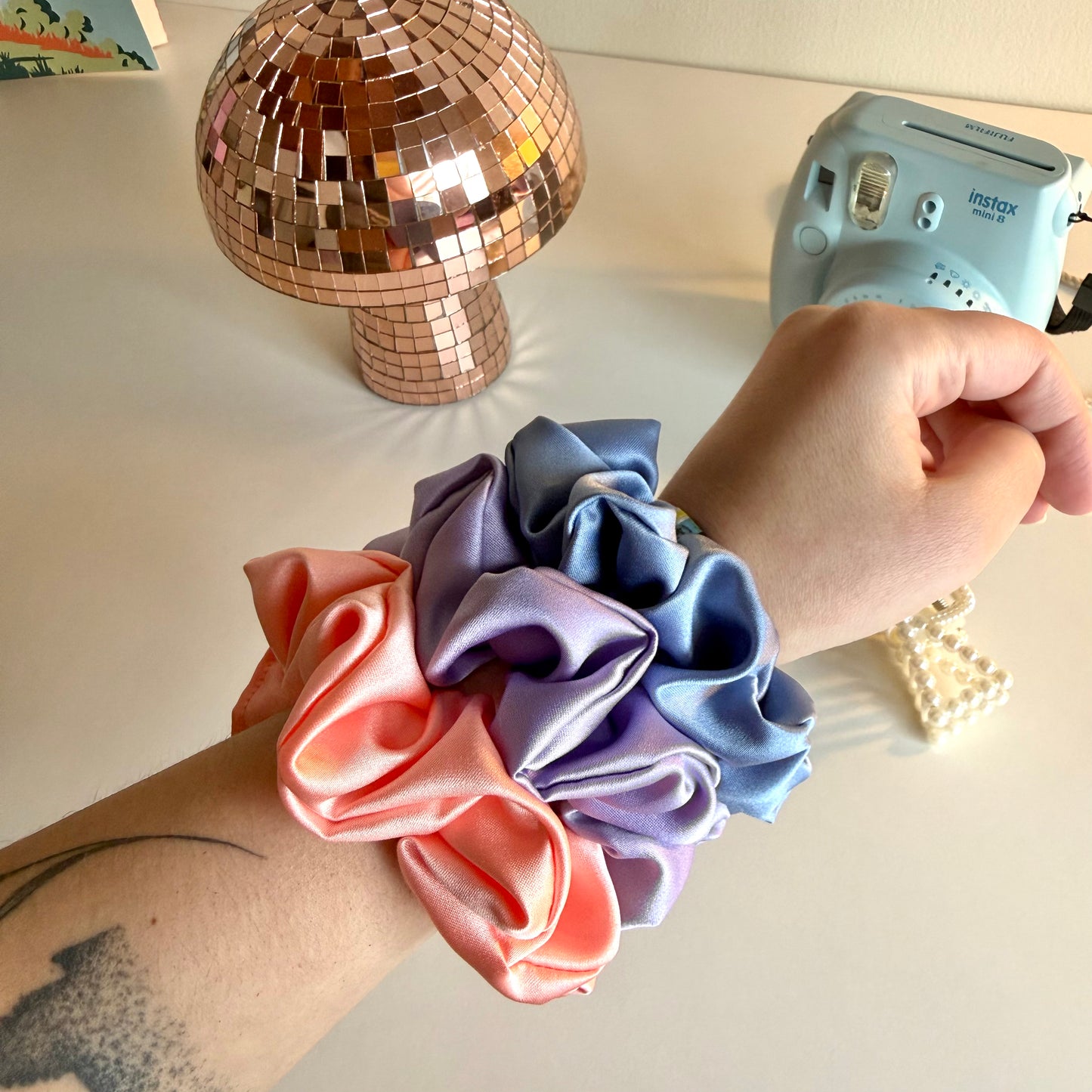 Satin Scrunchies