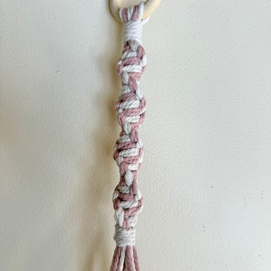 Strawberry Milkshake 🍓 Macrame Plant Hanger