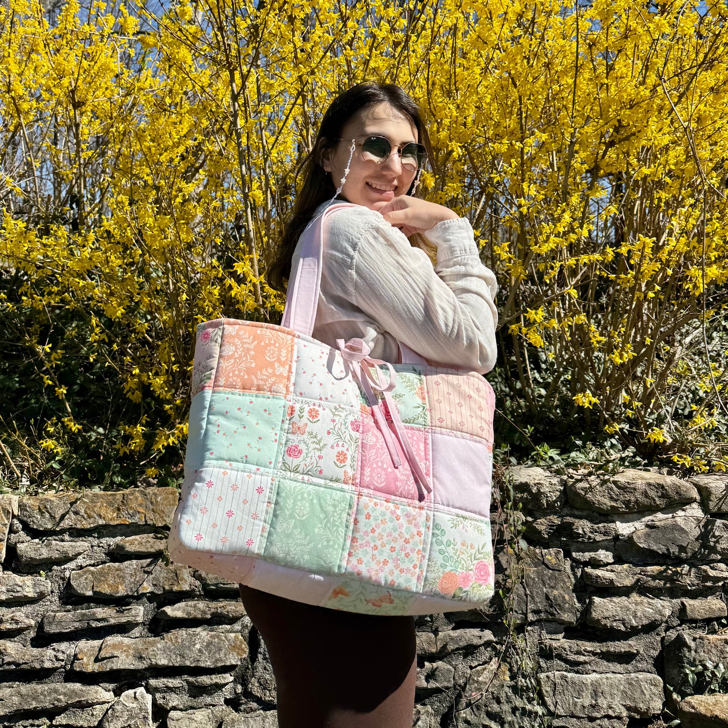 Patchwork Tote Bag