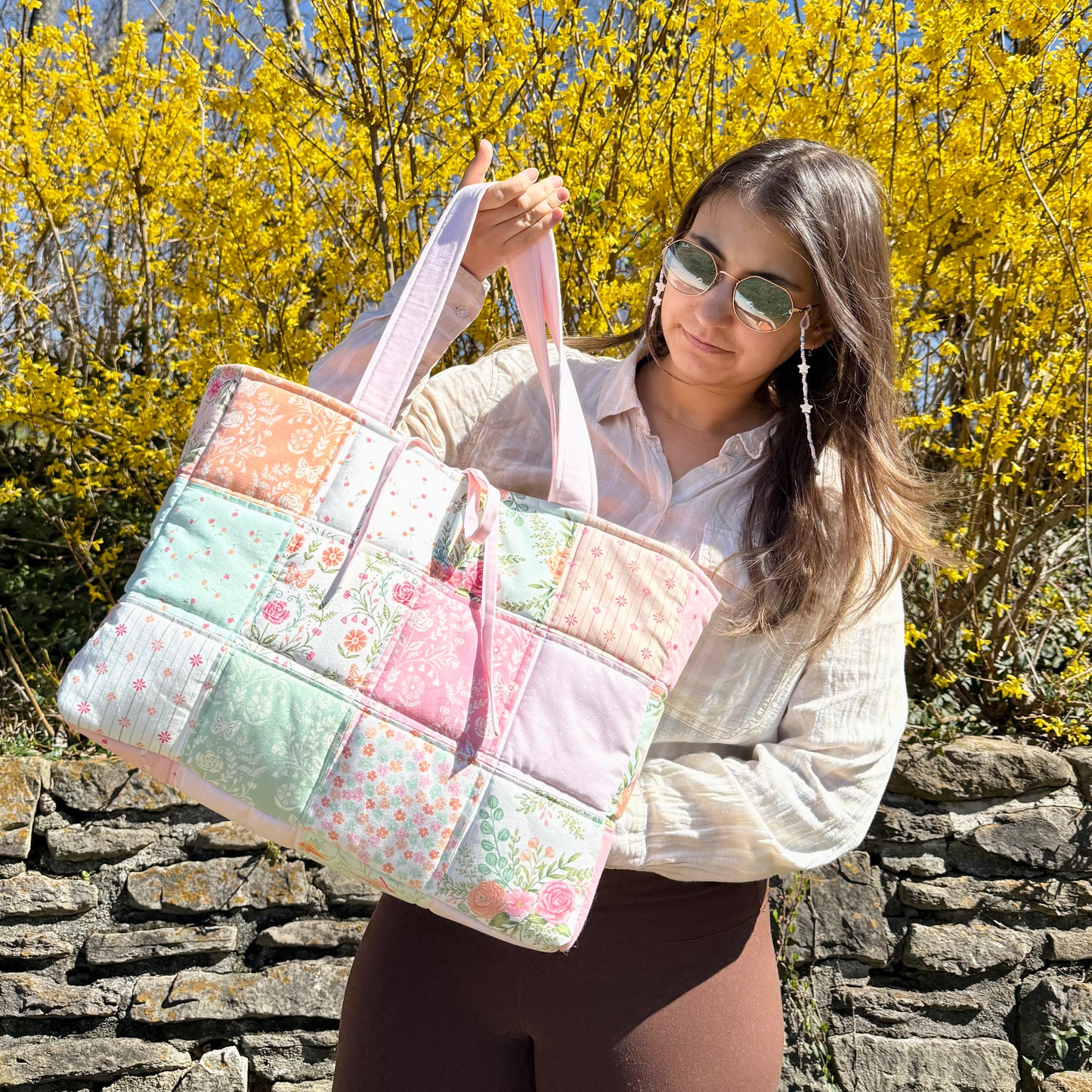 Patchwork Tote Bag