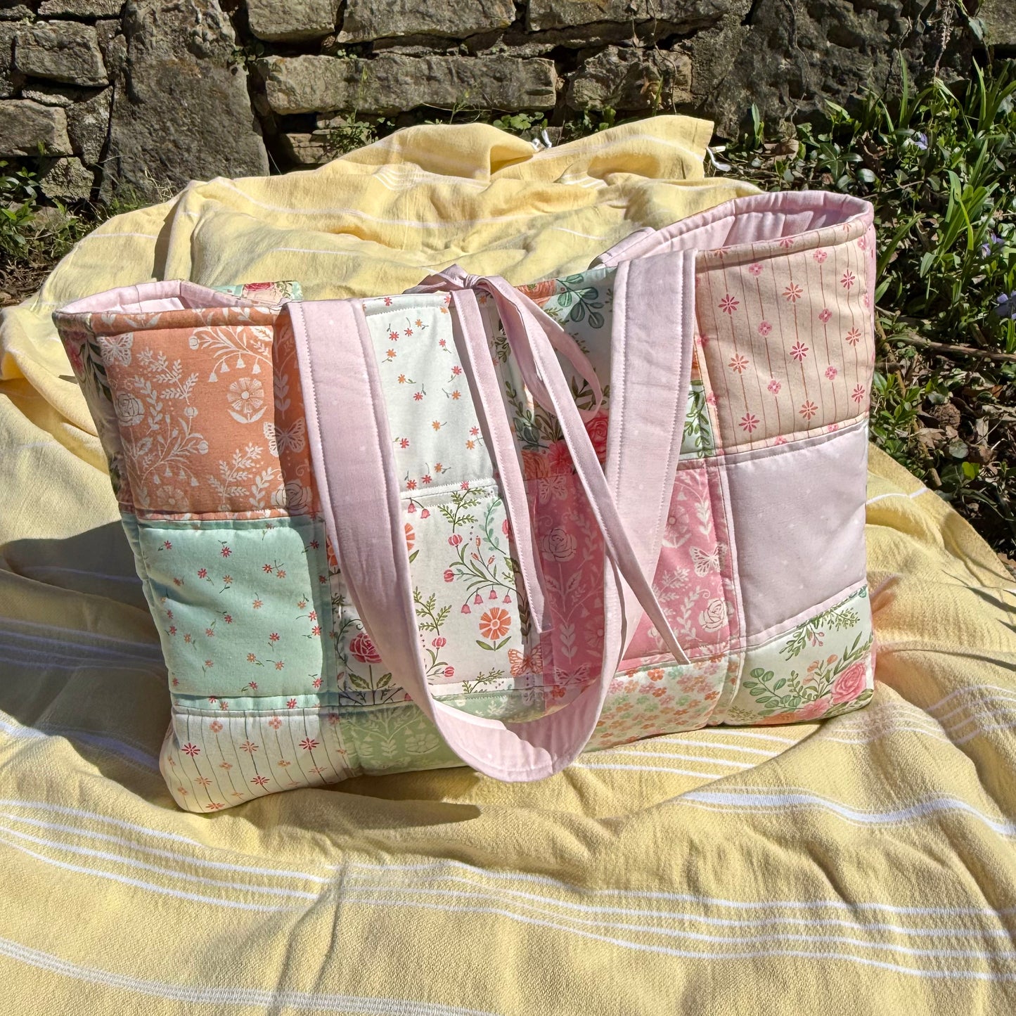 Patchwork Tote Bag