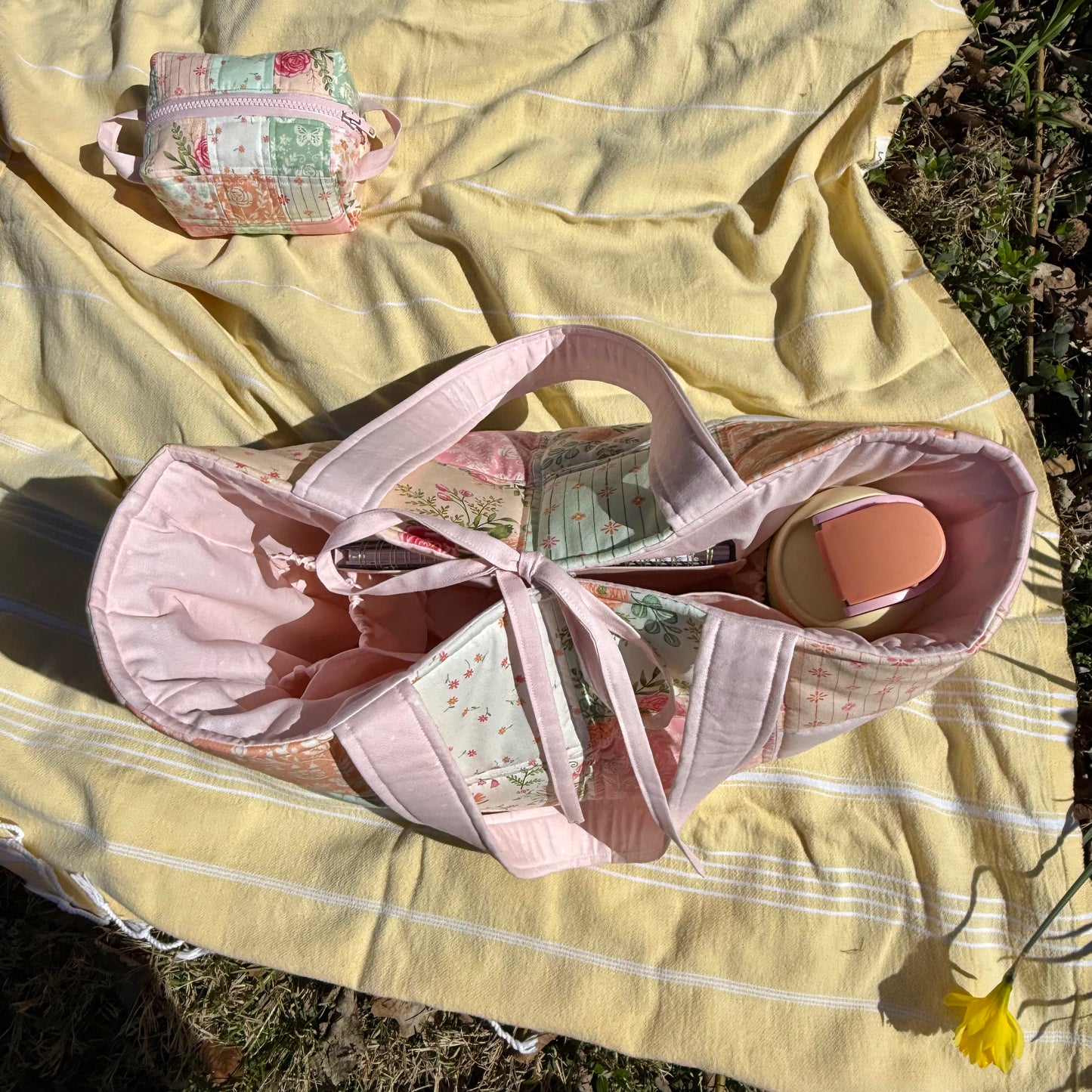 Patchwork Tote Bag