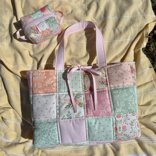 Patchwork Tote Bag