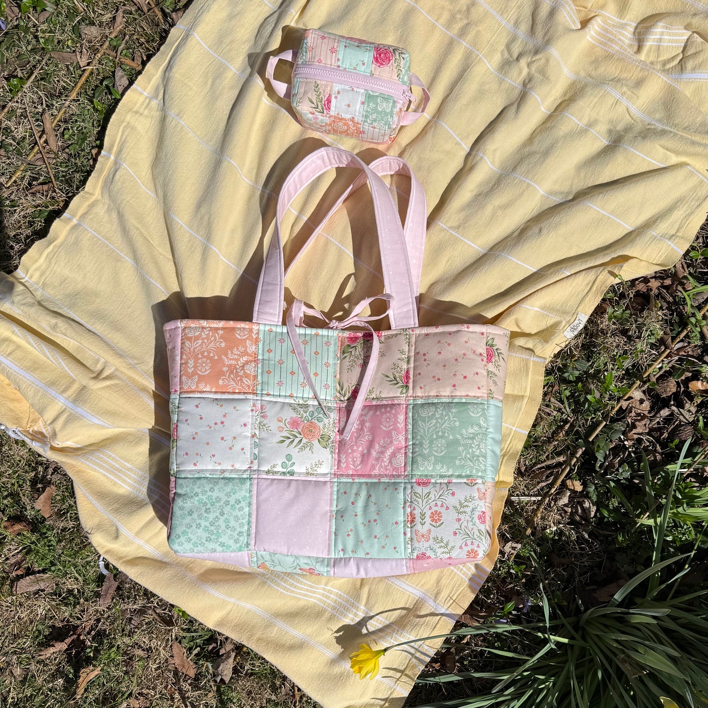 Patchwork Tote Bag
