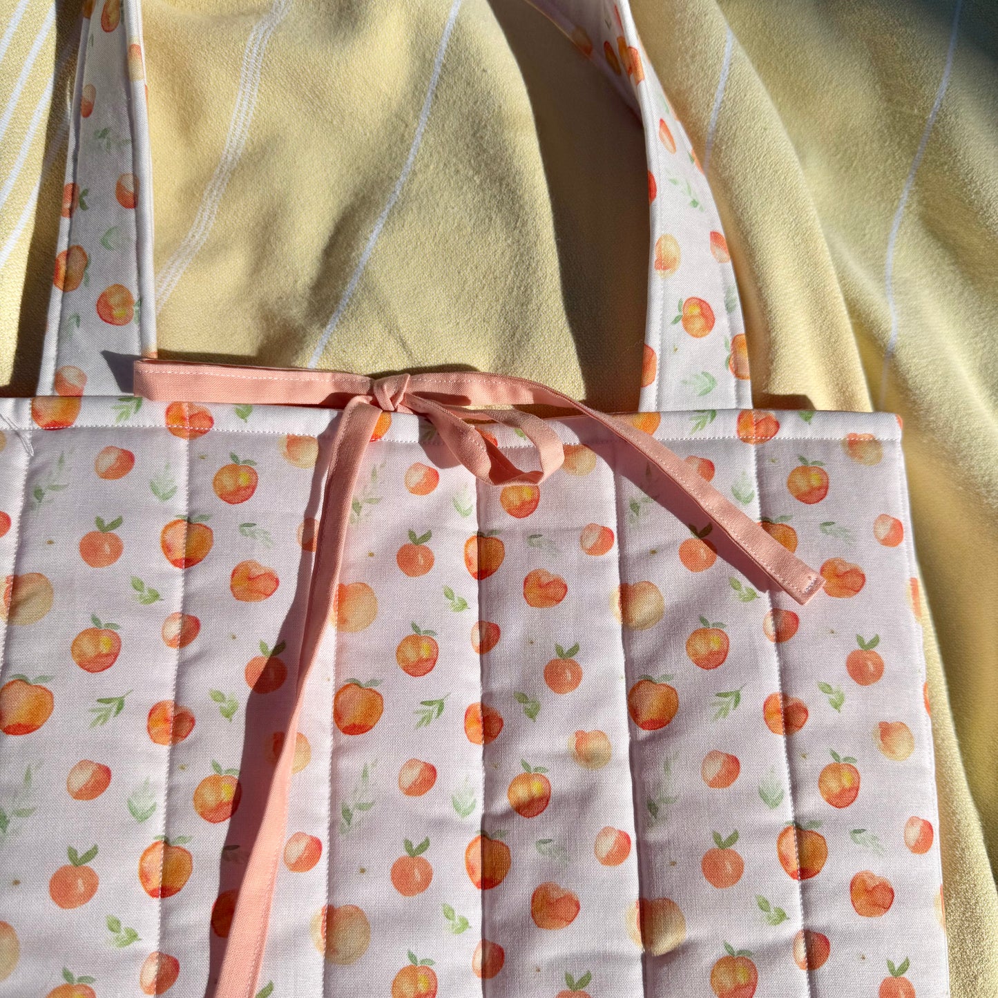Peachy 🍑 Tote Bag