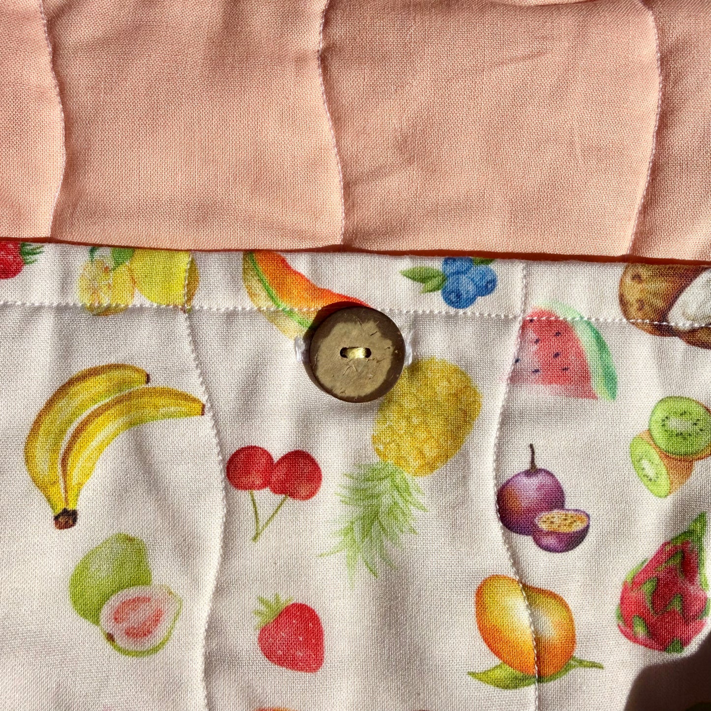 Fruity 🥭 Large Tote Bag
