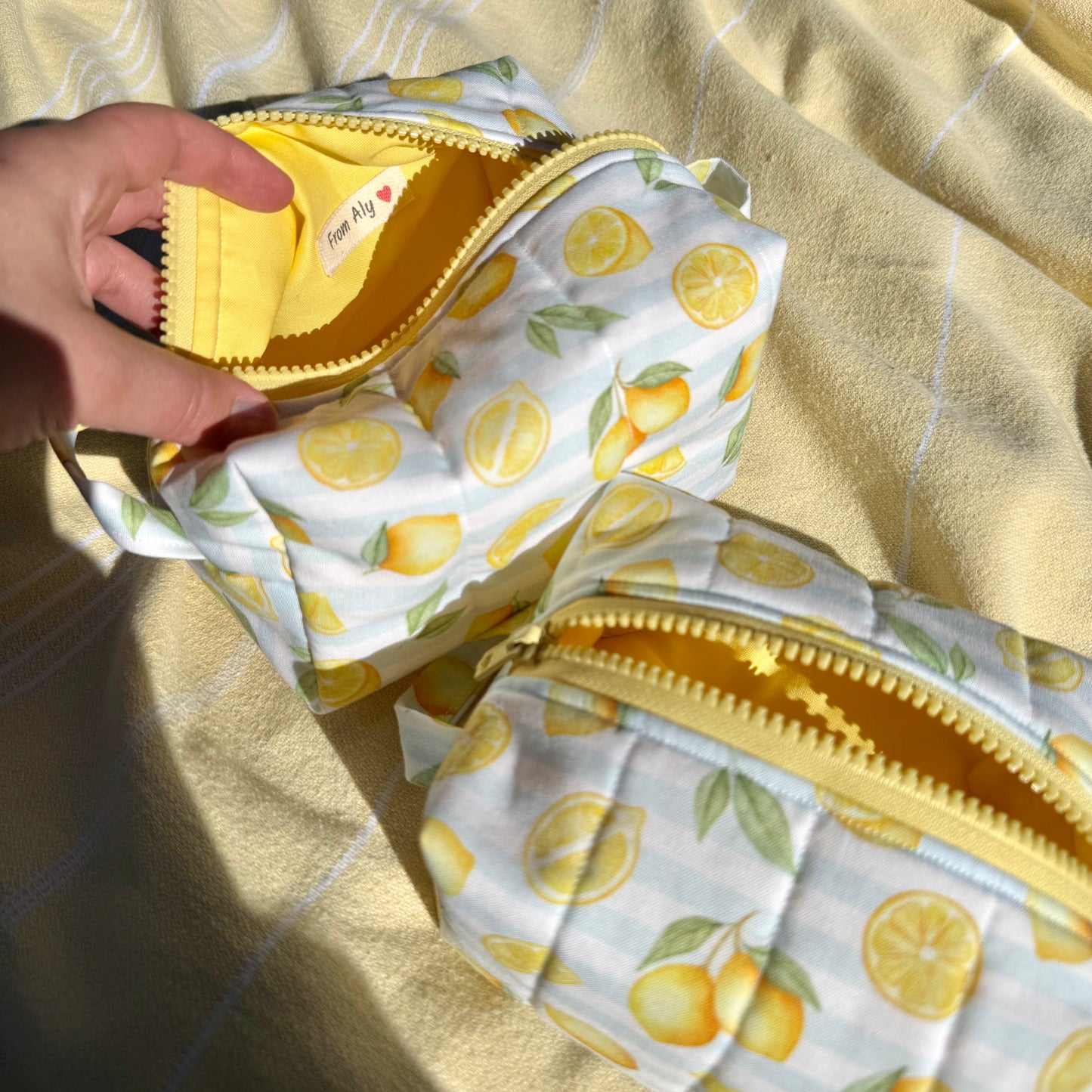 Summer Lemons 🍋 Carry-All Pouch