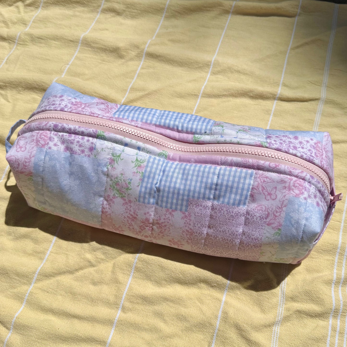 Cutesy Patchwork 🎀 Hair Tool Bag
