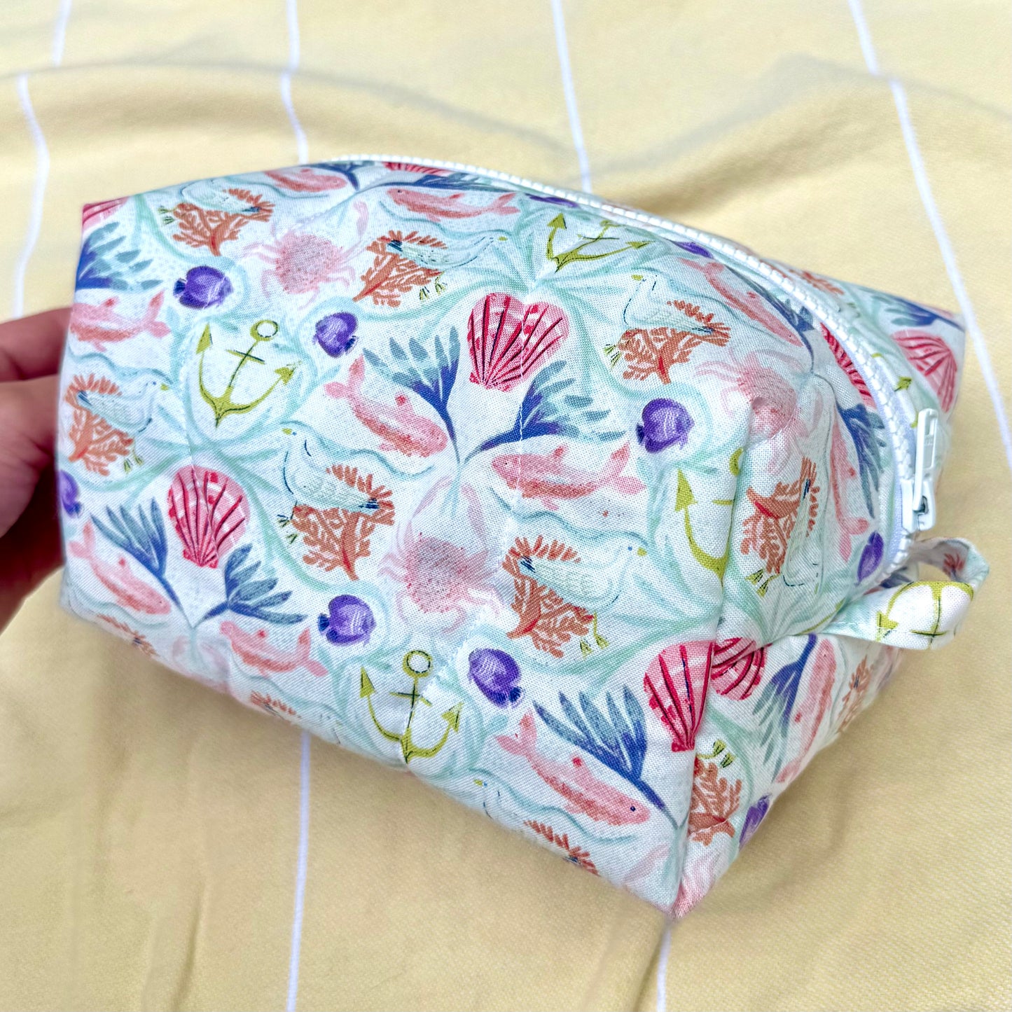 Sea Life 🦀 Large Carry-All Pouch
