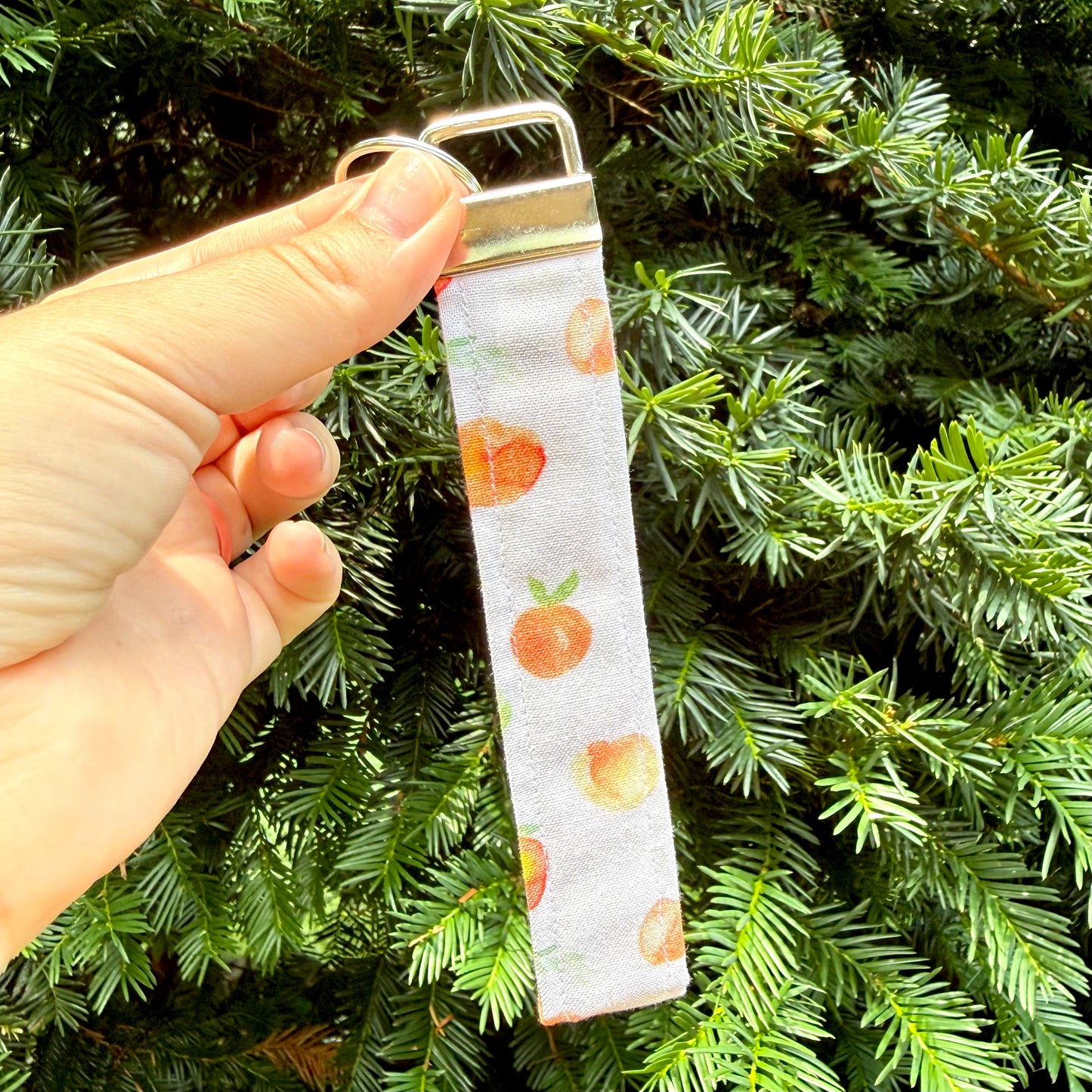 Peachy 🍑 Wristlet